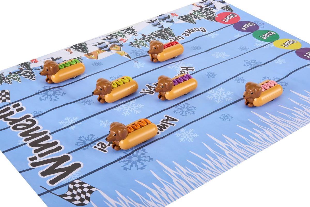 Racing Sausage Dogs (6x33cm)