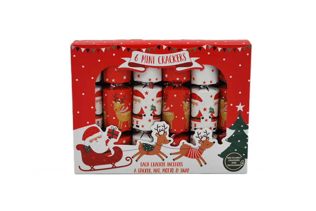 Mini Santa & Reindeer (6x15cm)