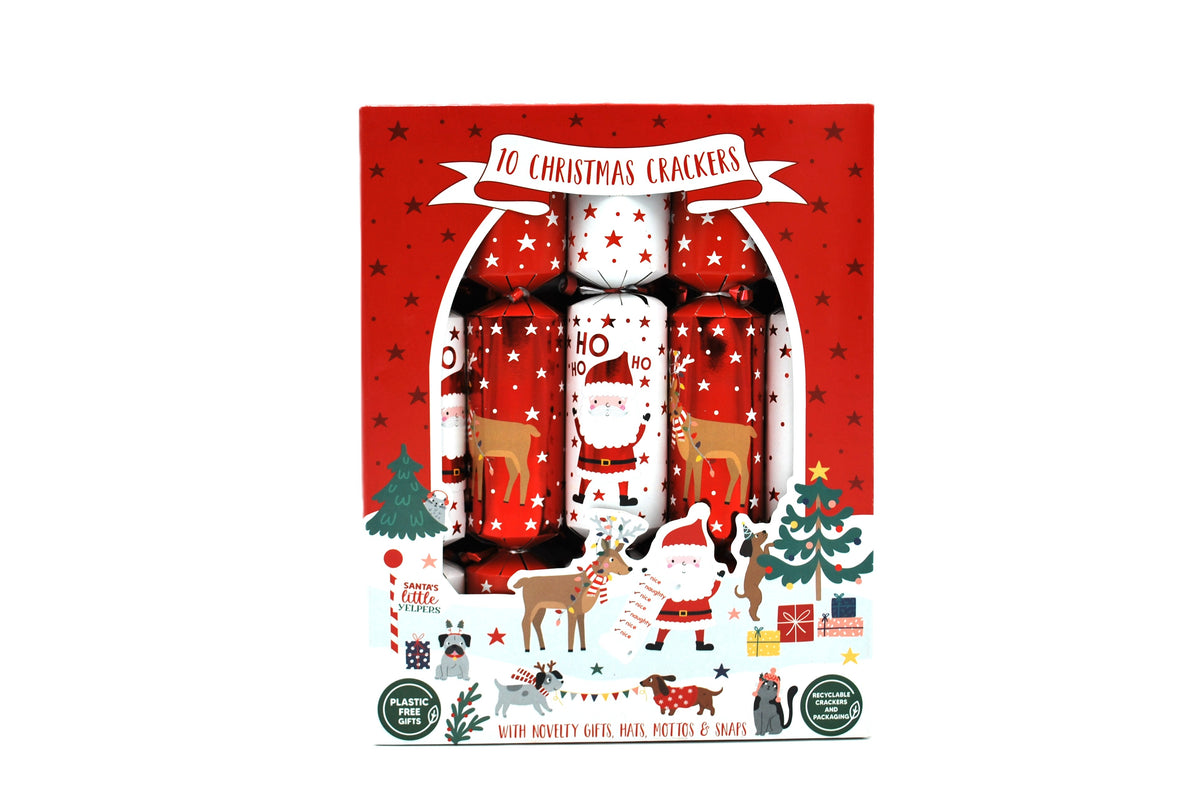 Santa & Yelpers (10x30cm)