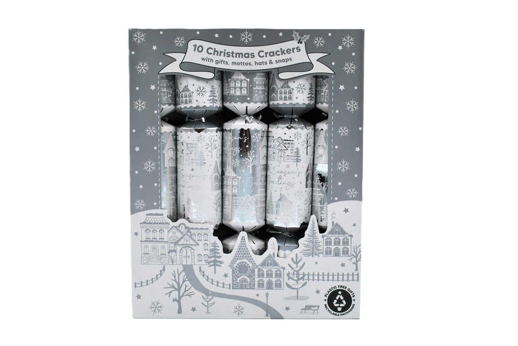 Silver Houses (10x30cm)