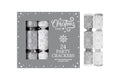 Silver Stars Party Box (24x23cm)