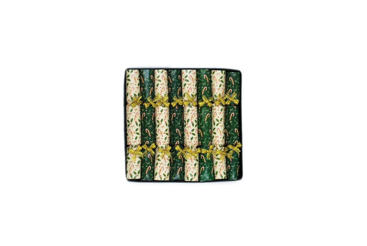 Saucer Crackers Green (8x11.4cm)