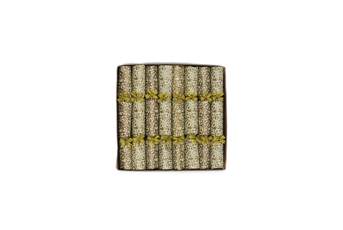 Saucer Crackers Gold (8x11.4cm)