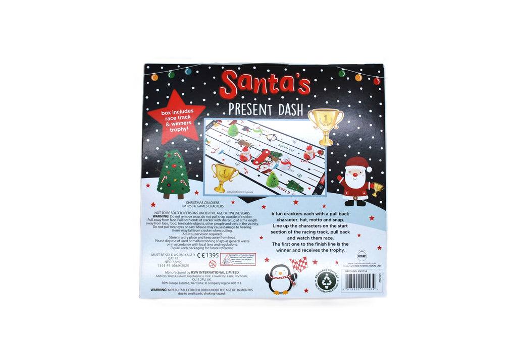 Racing Santa & Freinds (6x30cm)