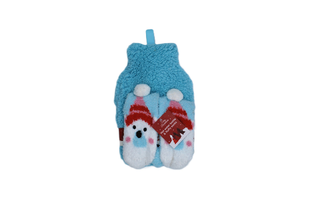Polar Bear Wärmeflasche inkl. 1 Paar Socken