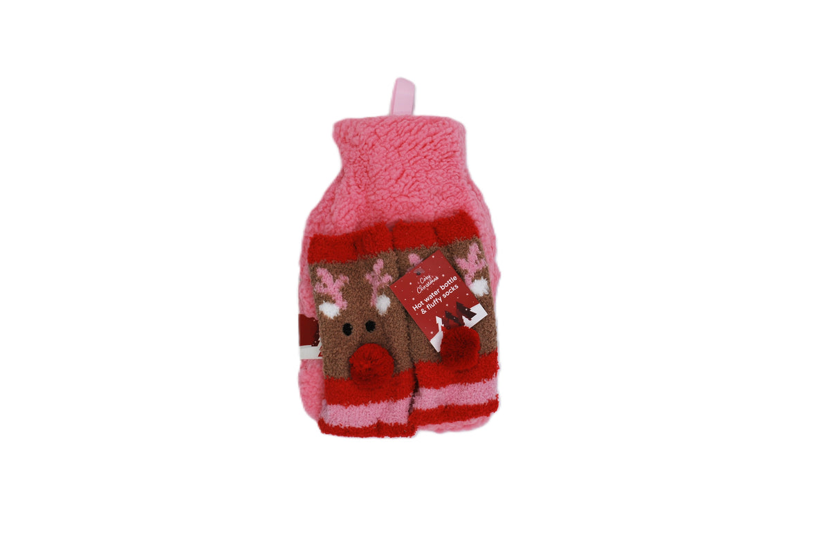 Girl Deer Wärmeflasche inkl. 1 Paar Socken