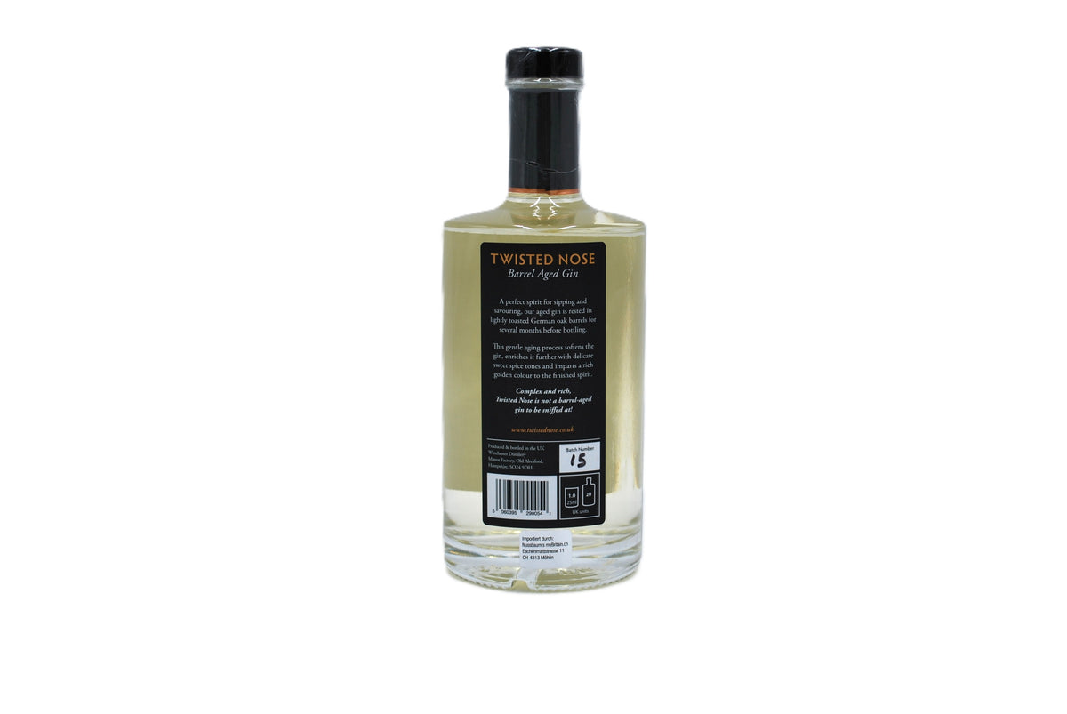 Twisted Nose Barrel Aged Gin (500ml 40%)